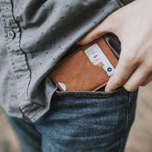 Load image into Gallery viewer, The Minimalist Slim Wallet - Leather Wallet