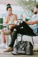 Load image into Gallery viewer, The Jude - Canvas + Full Grain Leather Duffel 2.0