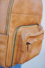 Load image into Gallery viewer, The Tourist - Full Grain Leather Backpack