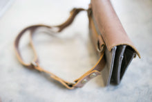 Load image into Gallery viewer, The Wearable Wallet - Canvas + Leather Crossbody and Belt Bag