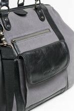 Load image into Gallery viewer, The Jude - Canvas + Full Grain Leather Duffel 2.0