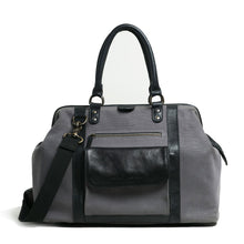 Load image into Gallery viewer, The Jude - Canvas + Full Grain Leather Duffel 2.0