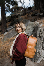 Load image into Gallery viewer, The Tourist - Full Grain Leather Backpack