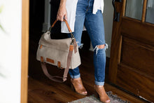 Load image into Gallery viewer, The Kate 2.0 - Canvas + Full Grain Leather Messenger