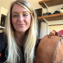 Load image into Gallery viewer, The Tourist - Full Grain Leather Backpack