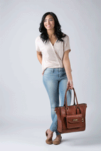 Load image into Gallery viewer, The Monroe - Vegan Tote + 3 bags in 1