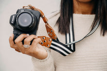 Load image into Gallery viewer, Stripe Messenger Camera Strap