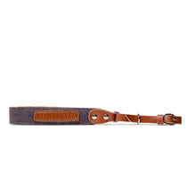 Load image into Gallery viewer, Canvas + Leather Camera Wrist Strap