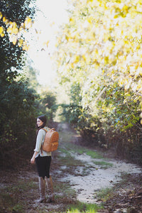 The Tourist - Full Grain Leather Backpack