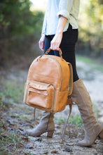 Load image into Gallery viewer, The Tourist - Full Grain Leather Backpack
