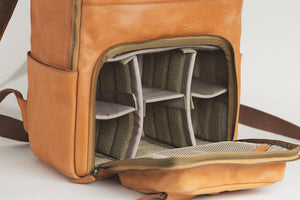 The Tourist - Full Grain Leather Backpack