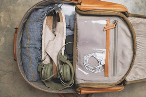The Tourist - Full Grain Leather Backpack