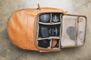 The Tourist - Full Grain Leather Backpack
