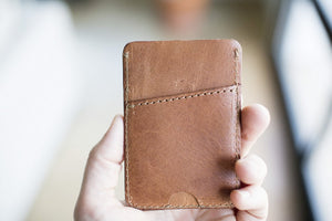 The Minimalist Slim Wallet - Leather Wallet