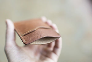 The Minimalist Slim Wallet - Leather Wallet