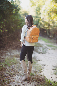 The Tourist - Full Grain Leather Backpack