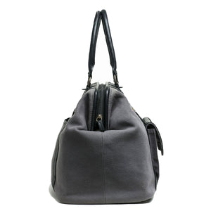 The Jude - Canvas + Full Grain Leather Duffel 2.0