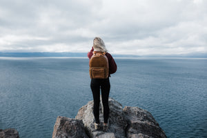 The Tourist - Full Grain Leather Backpack