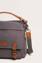 Load image into Gallery viewer, The Kate 2.0 - Canvas + Full Grain Leather Messenger
