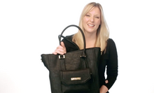 Load image into Gallery viewer, The Monroe - Vegan Tote + 3 bags in 1
