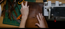 Load image into Gallery viewer, The Weekender - Full Grain Leather Oversized Tote
