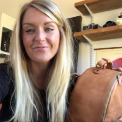 The Tourist - Full Grain Leather Backpack
