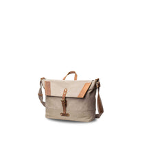Load image into Gallery viewer, The Pioneer - Canvas + Leather Messenger
