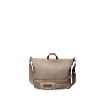 Load image into Gallery viewer, The Pioneer - Canvas + Leather Messenger
