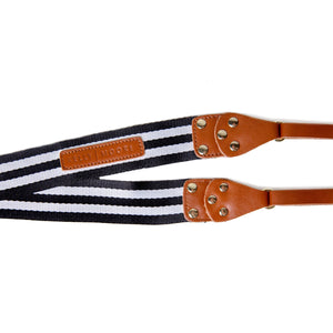Stripe Messenger Camera Strap