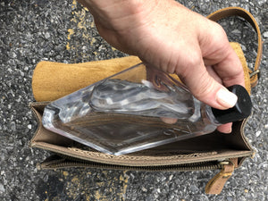 The Wearable Wallet - Canvas + Leather Crossbody and Belt Bag