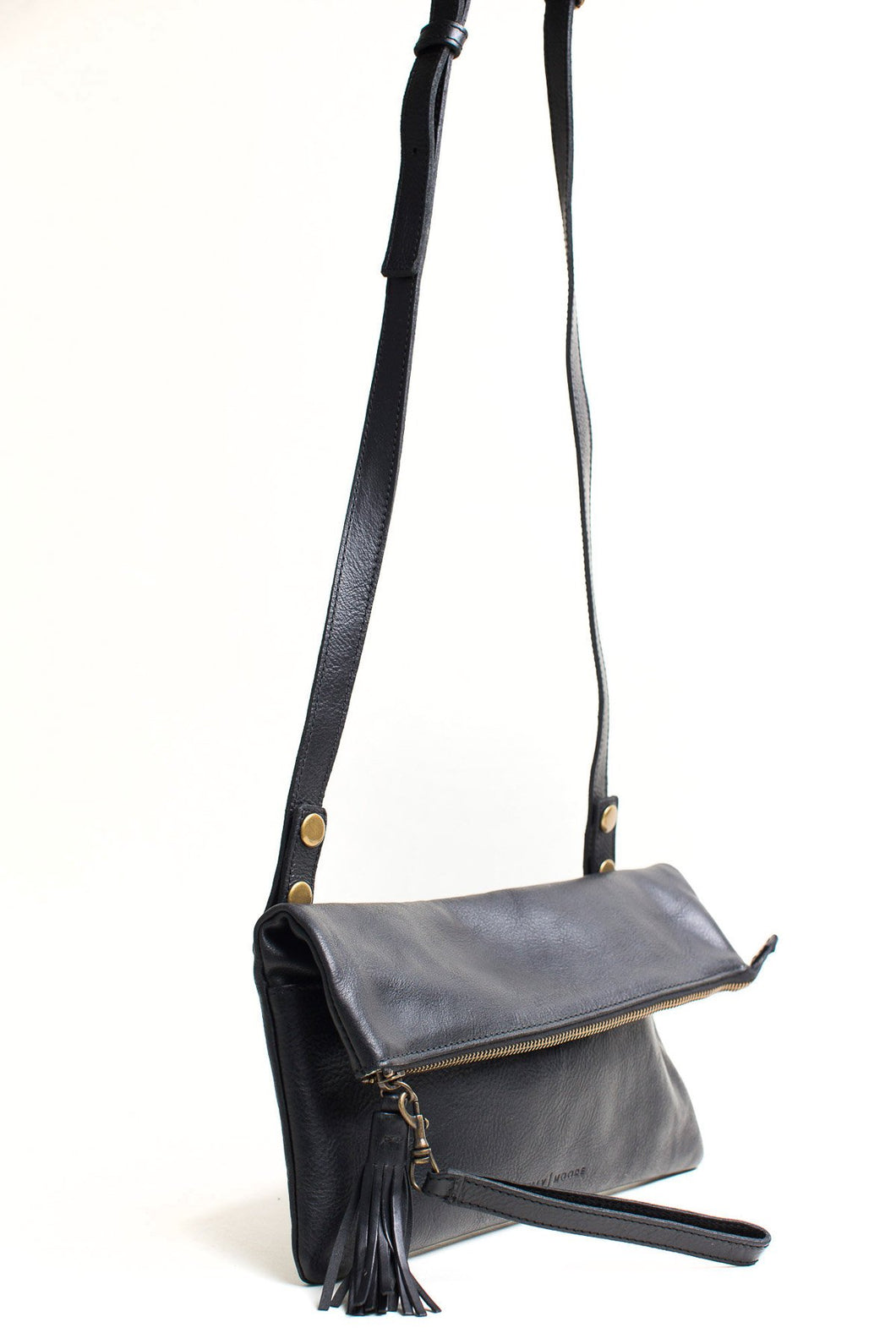 The Clutch Carry-all - Full Grain Leather 3 in 1 bag