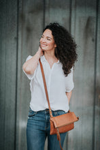 Load image into Gallery viewer, The Clutch Carry-all - Full Grain Leather 3 in 1 bag
