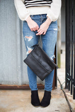 Load image into Gallery viewer, The Clutch Carry-all - Full Grain Leather 3 in 1 bag
