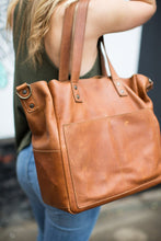 Load image into Gallery viewer, The Daniela - Full Grain Leather Simple Tote
