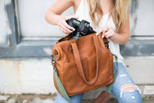 Load image into Gallery viewer, The Daniela - Full Grain Leather Simple Tote
