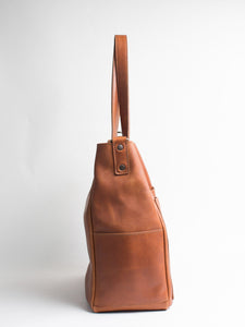 The Daniela - Full Grain Leather Simple Tote