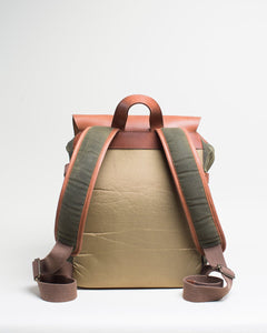 The Pilot 2.0 - Canvas + Full Grain Leather Backpack