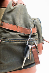 The Pilot 2.0 - Canvas + Full Grain Leather Backpack