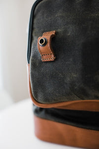 The Pilot 2.0 - Canvas + Full Grain Leather Backpack