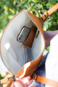 The Clutch Carry-all - Full Grain Leather 3 in 1 bag