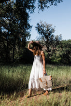 Load image into Gallery viewer, The Pioneer - Canvas + Leather Messenger
