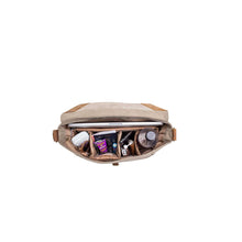 Load image into Gallery viewer, The Pioneer - Canvas + Leather Messenger
