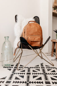 The Tourist - Full Grain Leather Backpack