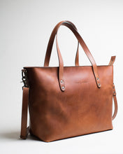 Load image into Gallery viewer, The Weekender - Full Grain Leather Oversized Tote

