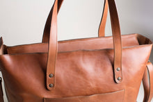 Load image into Gallery viewer, The Weekender - Full Grain Leather Oversized Tote
